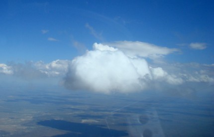 Laag hangende wolk