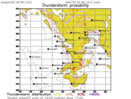 Meteokaartje 29 december