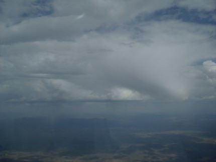 Vage wolkenlucht